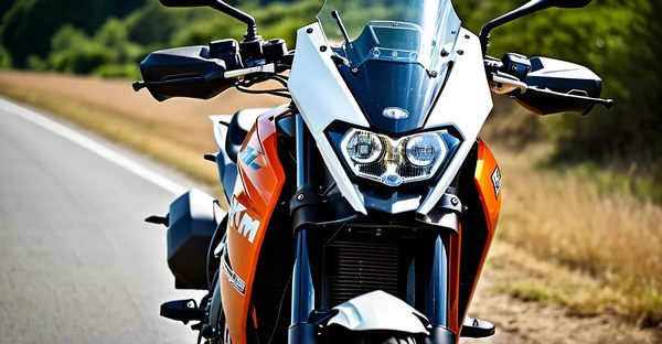 Transformez votre ktm avec la plaque phare avant blanche