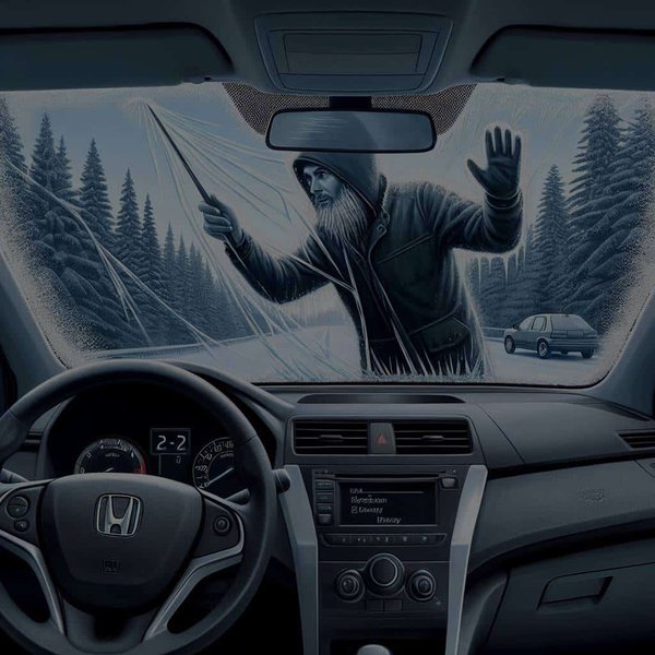 Quelle est la meilleure méthode pour dégivrer rapidement le pare-brise d'une Honda CR-V?