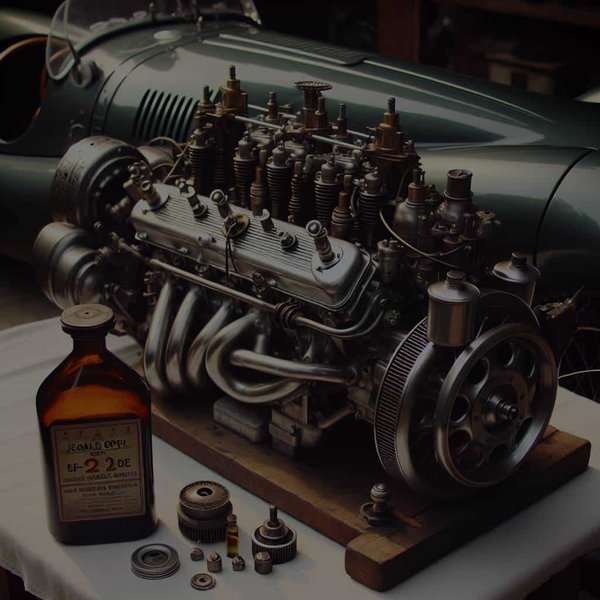 Quelle huile est la plus adaptée pour un moteur ancien d'une voiture de collection comme la Jaguar E-Type ?
