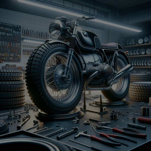 Est-il possible de monter des pneus tubeless sur une BMW R80 avec des jantes à rayons ?